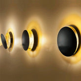 Italian LED Disc Wall Light for Bedroom